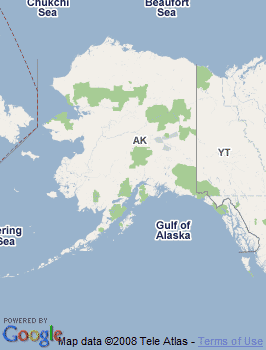Map of Barrow, AK