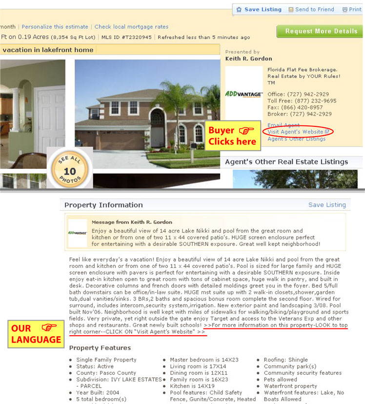 Sample Realtor® SHOWCASE