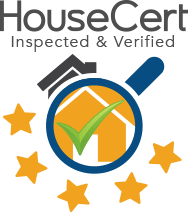 Housecert home clean bill of health logo