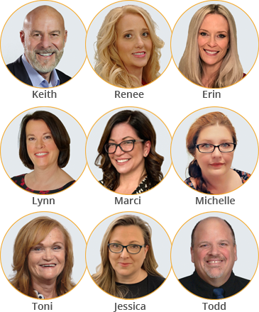 A team of specialists to support you